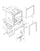 Tub and frame parts