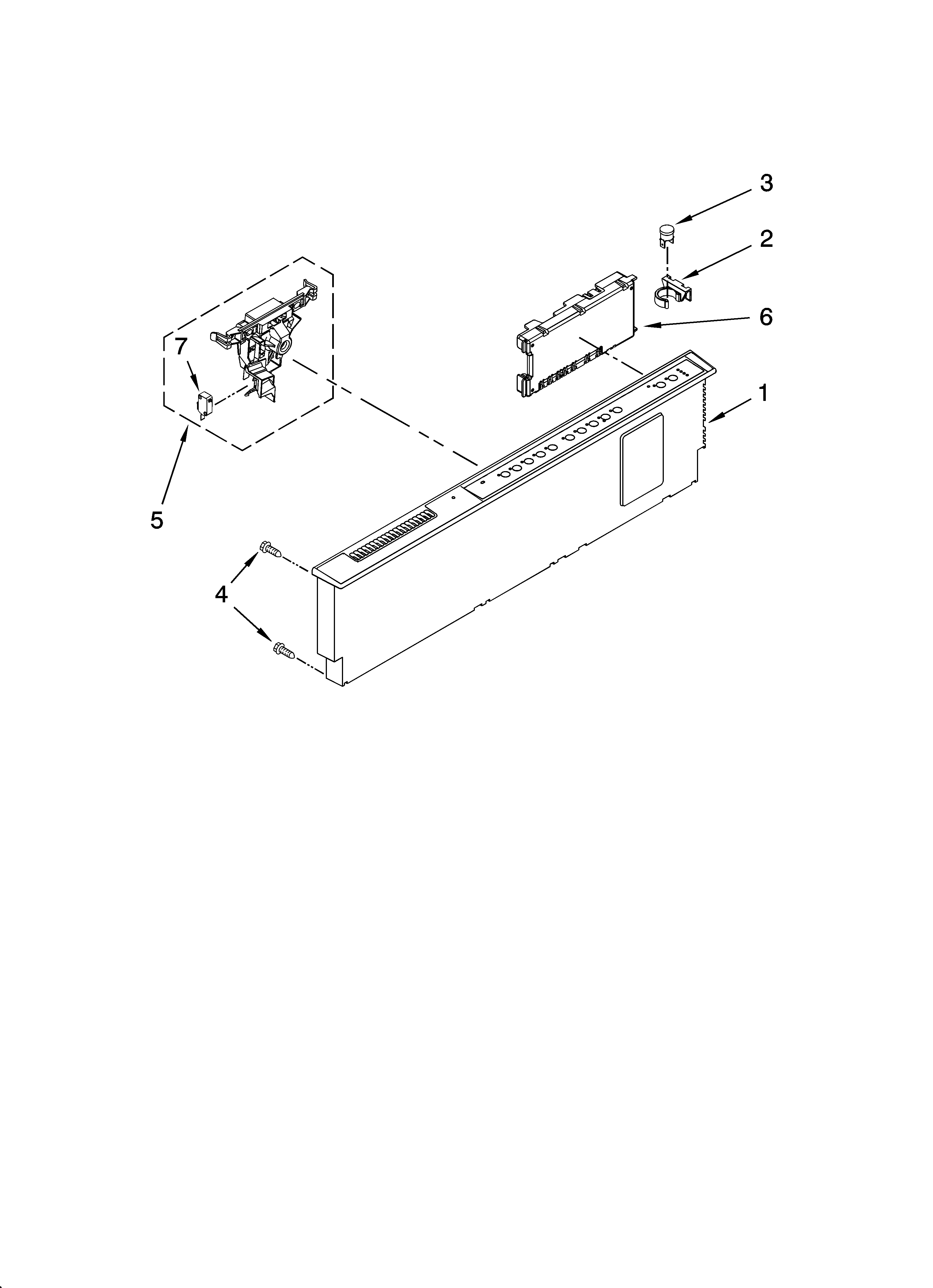 CONTROL PANEL PARTS