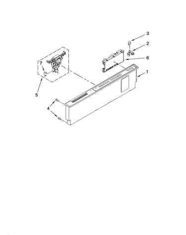 Control panel parts