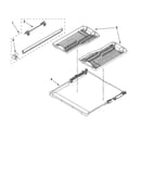 Third level rack and track parts