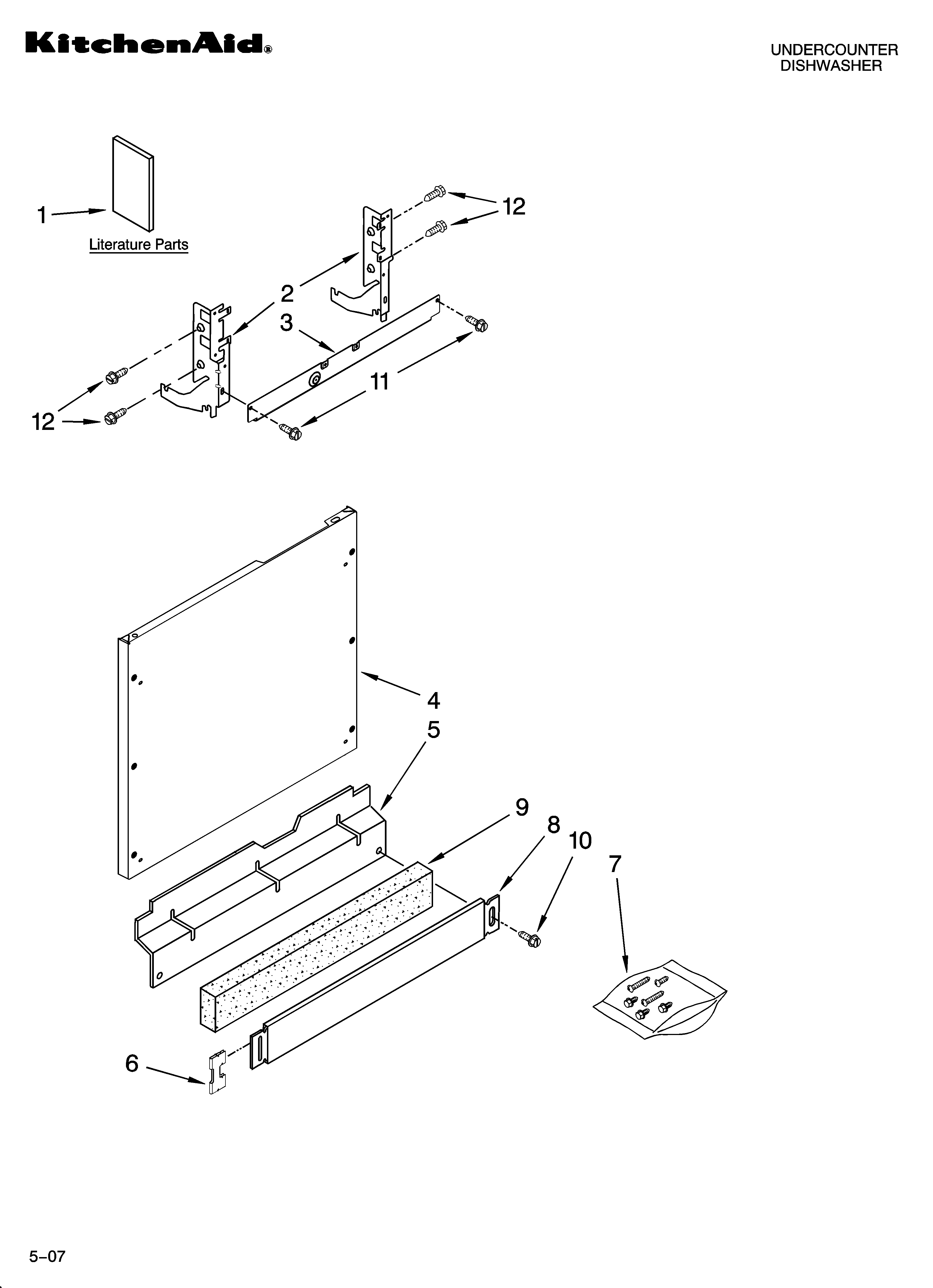 Door and panel parts