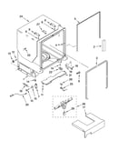 Tub and frame parts