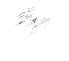 KitchenAid KUDU03STWH0 control panel parts diagram