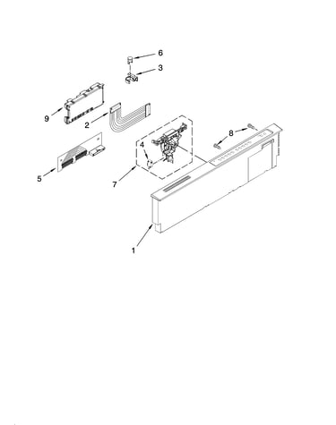 Control panel parts