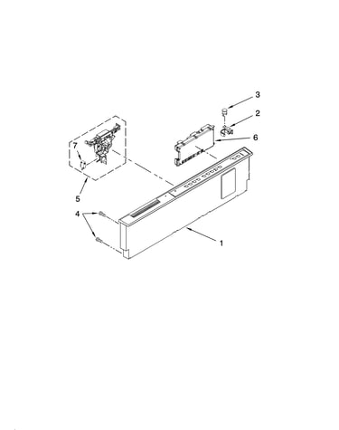 Control panel parts