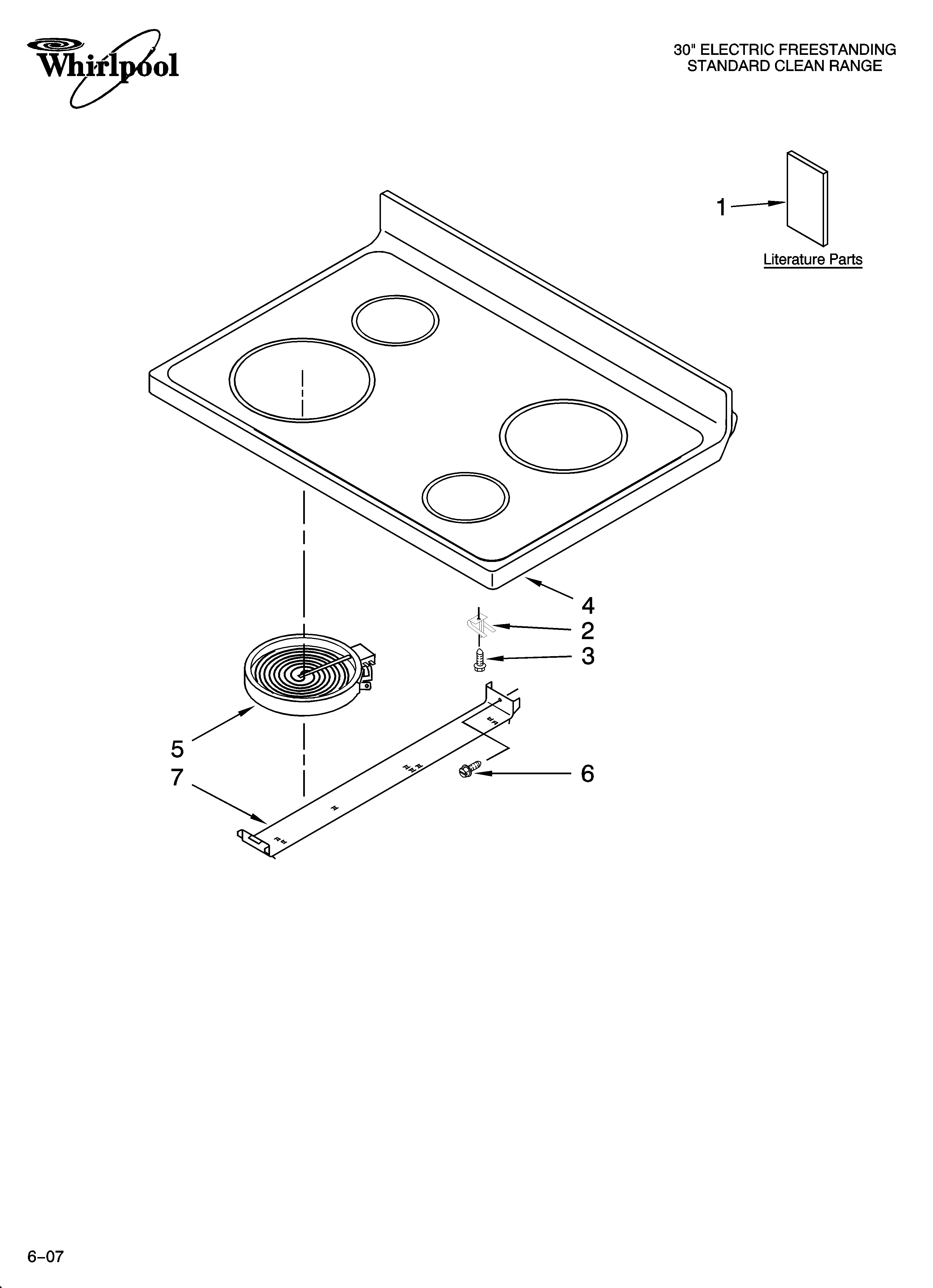 Cooktop parts
