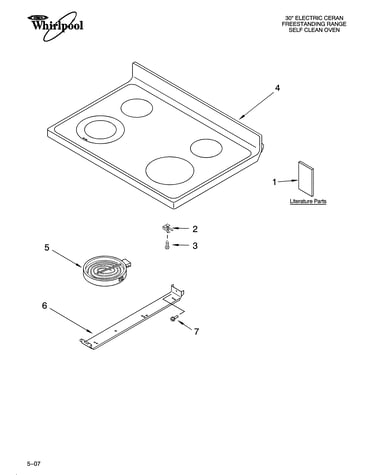 Cooktop parts