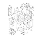 Whirlpool RF367LXSS3 chassis parts diagram