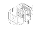 Whirlpool RF367LXSQ3 door parts, optional parts diagram