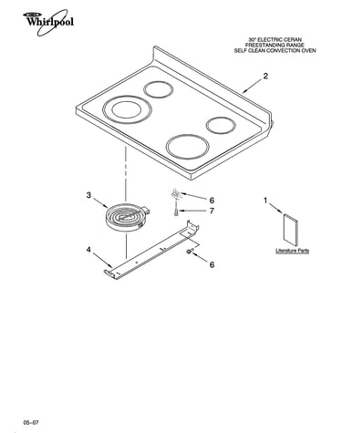 Cooktop parts