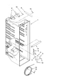 Refrigerator liner parts