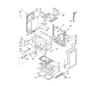 Whirlpool SF272LXTD1 chassis parts diagram