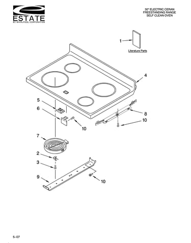 Cooktop parts