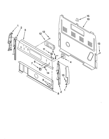 Control panel parts