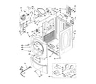 Whirlpool WED9200SQ0 cabinet parts diagram