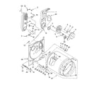 Maytag 7MMGD6630TQ1 bulkhead parts diagram