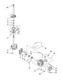Brake, clutch, gearcase, motor and pump parts
