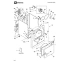 Maytag MED5600TQ0 cabinet parts diagram