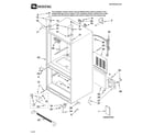 Maytag MFD2562KEB10 cabinet parts diagram