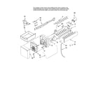 Maytag MFD2562KEB10 icemaker parts, optional parts (not included) diagram
