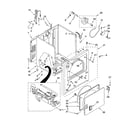 Maytag MGD5570TQ1 cabinet parts diagram