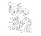 Maytag MGD5570TQ1 bulkhead parts diagram