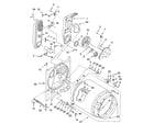 Maytag MGD5600TQ1 bulkhead parts diagram