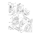 Maytag MGD5620TQ1 bulkhead parts diagram