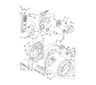 Maytag MGD5740TQ1 bulkhead parts diagram