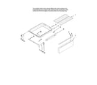 Maytag MGRH865QDQ12 drawer and rack parts, optional parts (not included) diagram