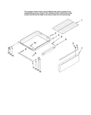 Drawer and rack parts, optional parts (not included)