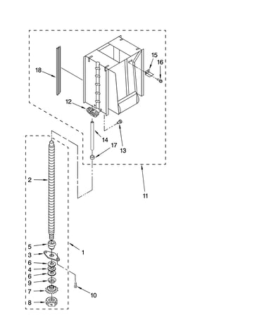 Powerscrew and ram parts