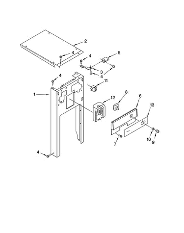 Panel and control parts