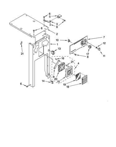 Panel and control parts