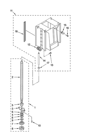 Powerscrew and ram parts