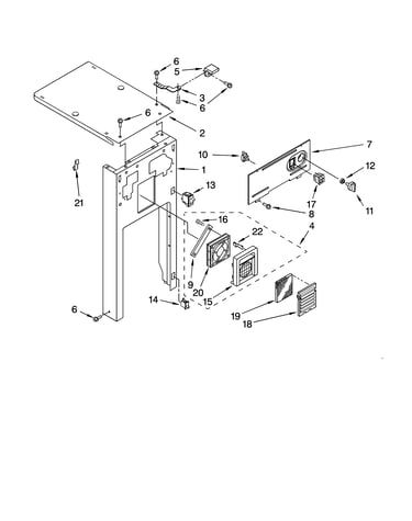 Panel and control parts