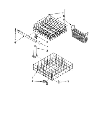 Dishrack parts