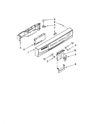 Control panel parts