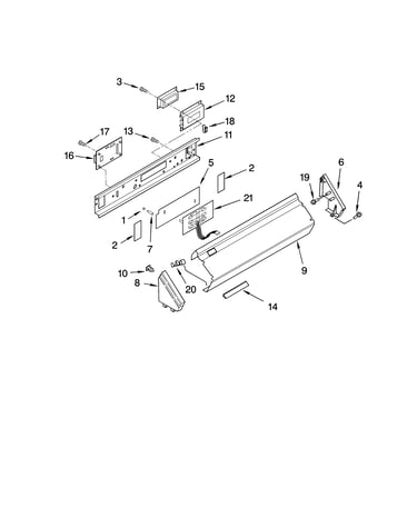 Control panel parts