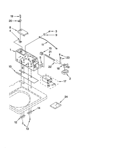 Meter case parts