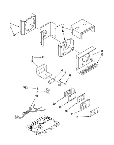 Air flow and control parts