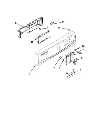 Control panel parts