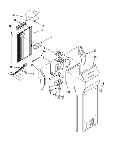 Air flow parts