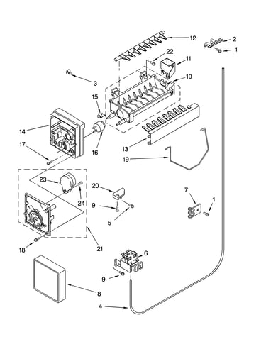 Icemaker parts, optional parts