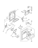 Dispenser front parts