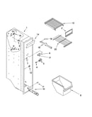 Freezer liner parts