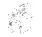 Whirlpool ED5VHEXSQ00 icemaker parts, optional parts diagram