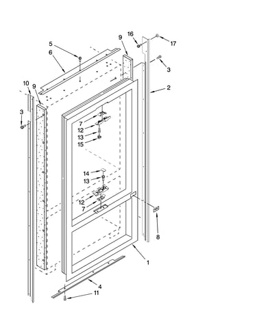 Cabinet and breaker trim parts