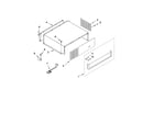 KitchenAid KBFO42FSX00 top grille and unit cover parts diagram