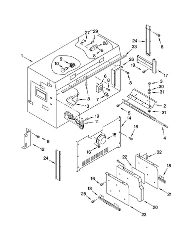 Freezer liner parts